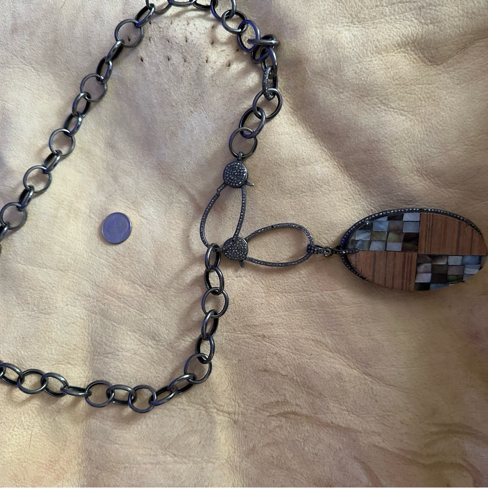 The Woods Fine Jewelry- Diamond Pave Chain & Pendant